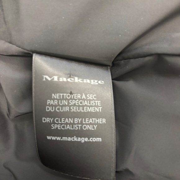 Mackage S leather jacket - Picture 6 of 7